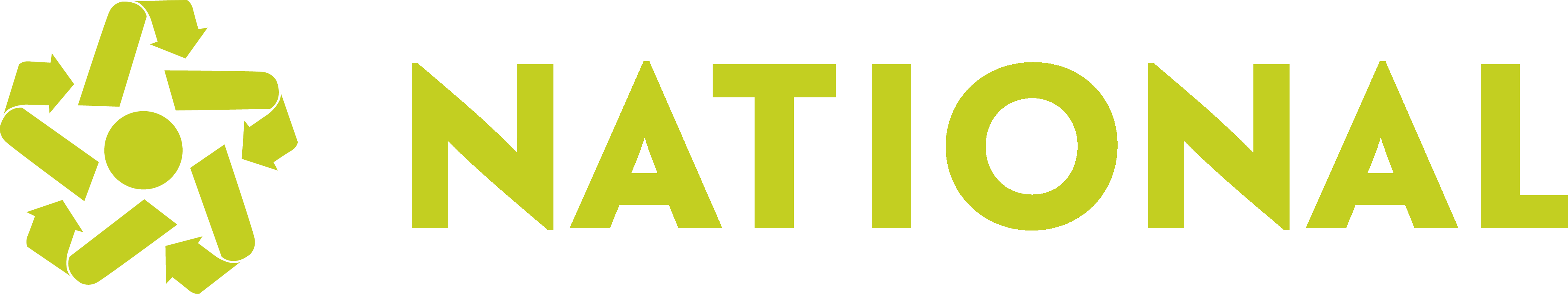 National logo spot all green
