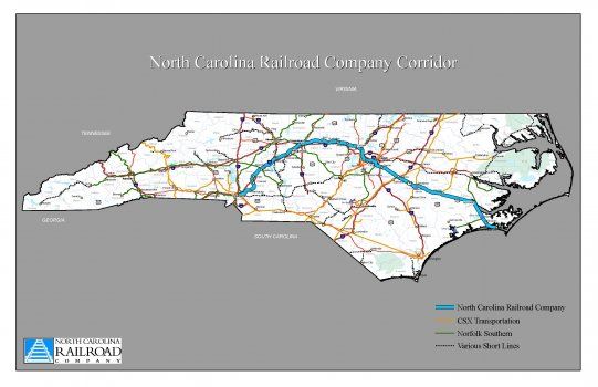 NCR Rail Trail Map